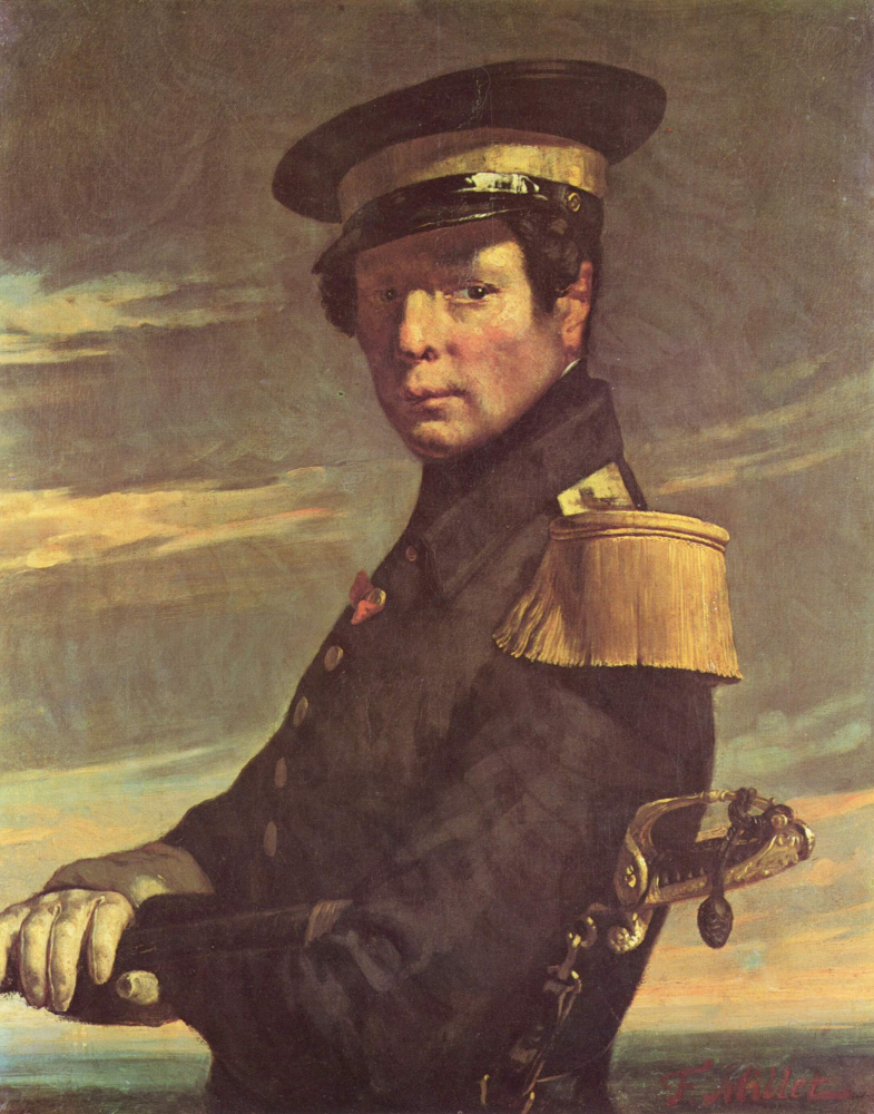 Жан-Франсуа Милле. Портрет морского офицера