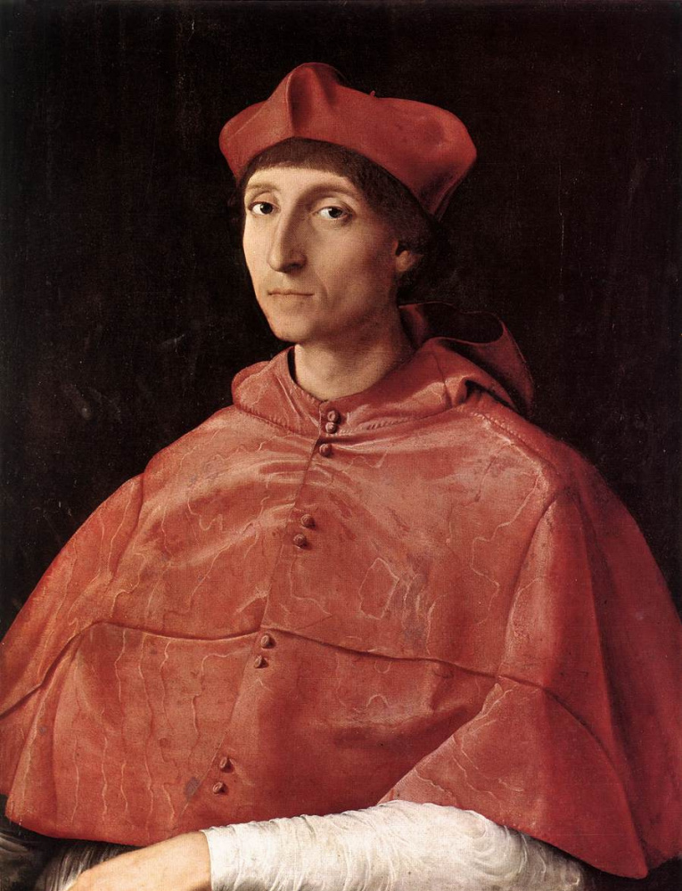 Рафаэль Санти. Портрет кардинала