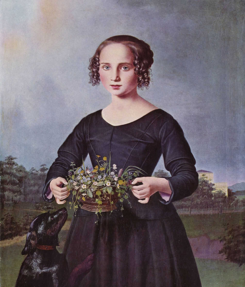 Луи Фердинанд фон Райски. Портрет девушки