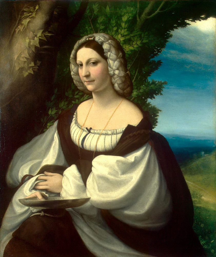 Антонио Корреджо. Женский портрет