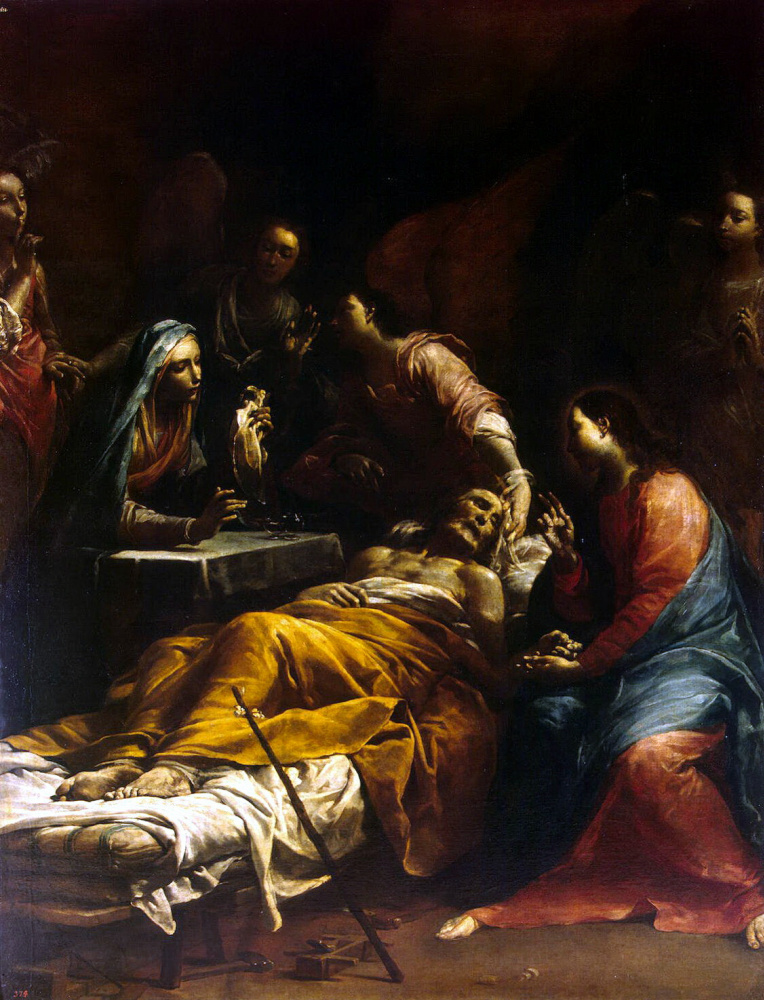 Джузеппе Мариа Креспи. Смерть Святого Иосифа