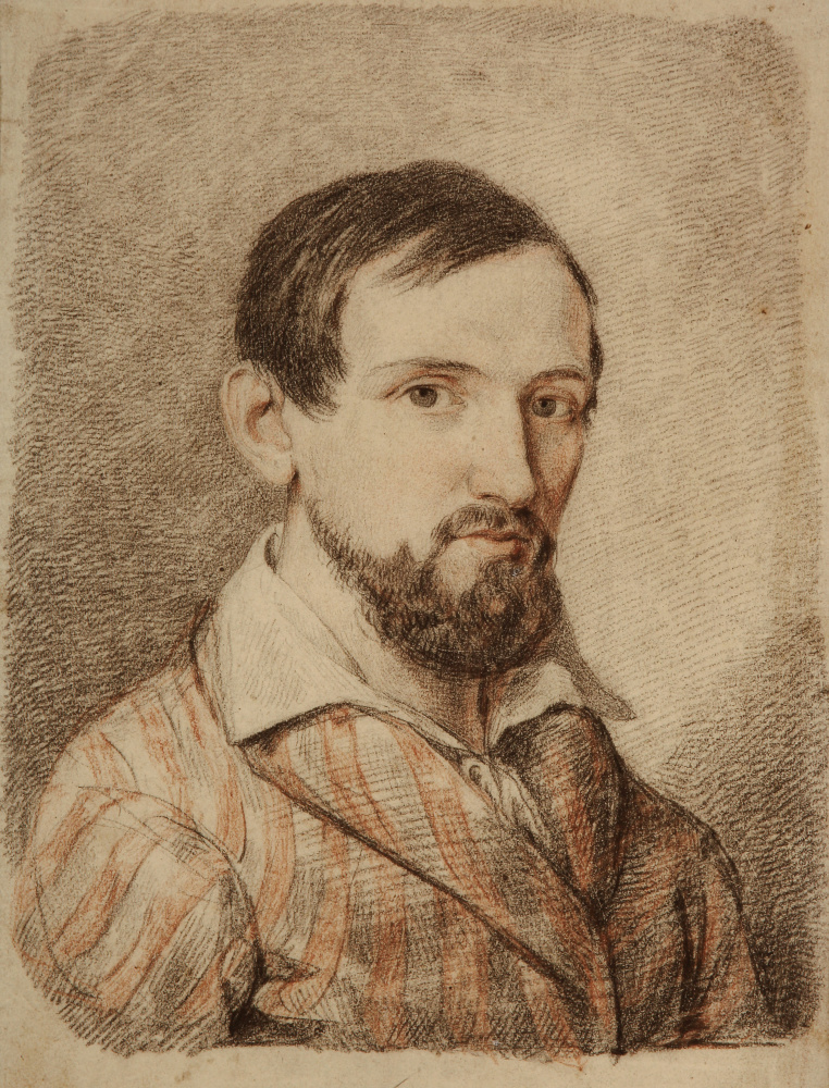 Валентий Мельхиорович Ванькович. Автопортрет.  1842