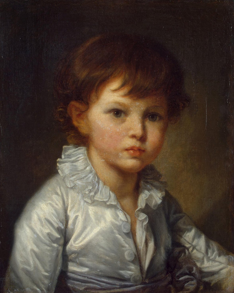 Жан-Батист Грёз. Портрет графа Строганова в детстве