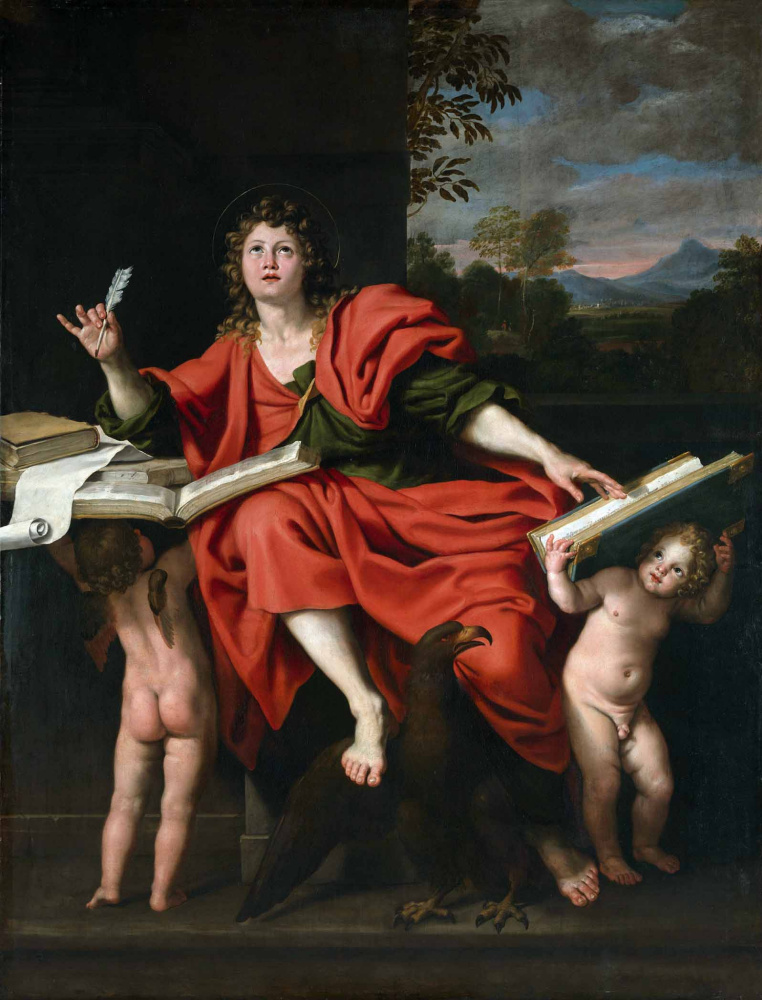 (1581-1641) Доменикино (Доменико Дзампьери). Иоанн Богослов