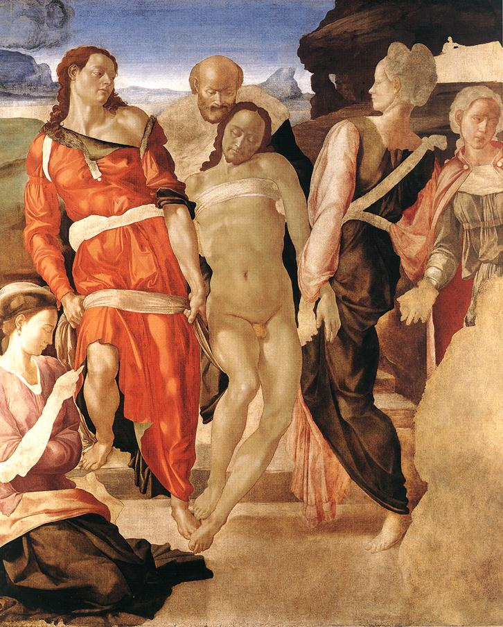 Микеланджело Буонарроти. Положение во гроб
