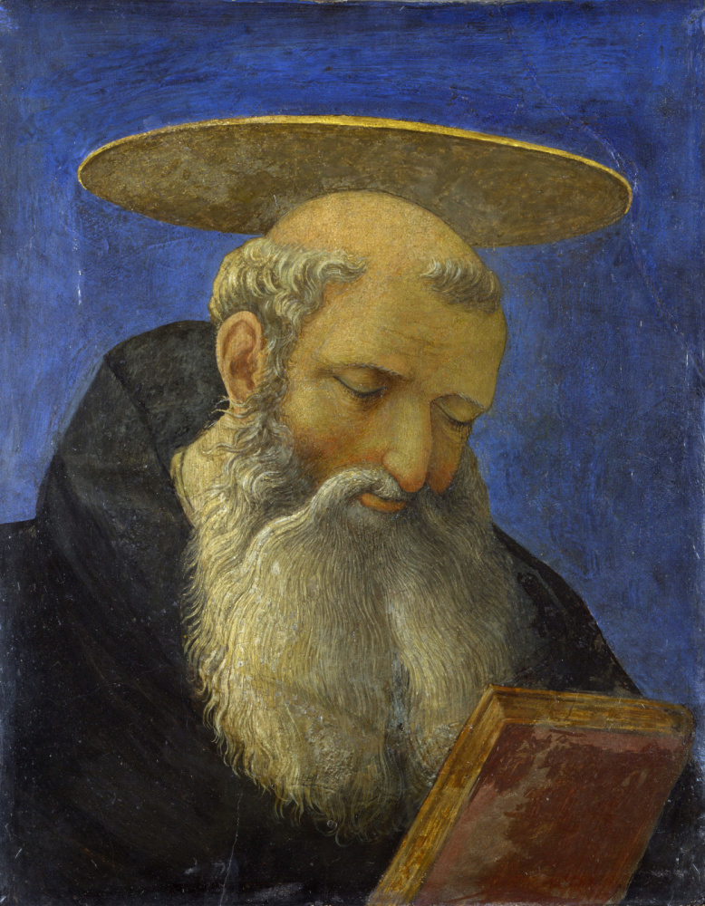 Доменико Венециано. Портрет святого (Святой с бородой)