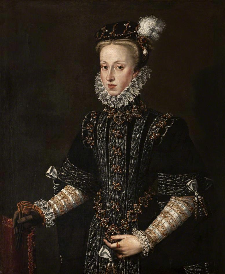 Алонсо Санчес Коэльо. Анна Австрийская, четвёртая жена короля Филиппа II