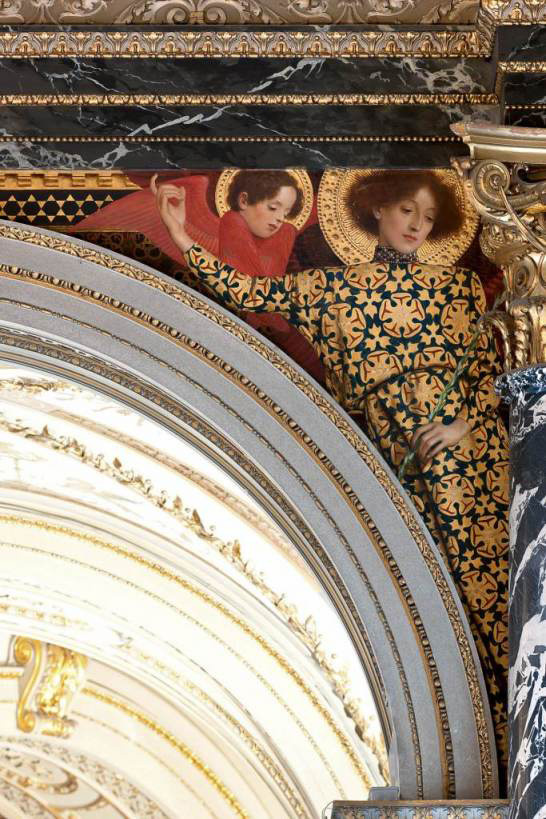 Густав Климт. Старое итальянское искусство (Роспись для музея истории искусств, Вена)