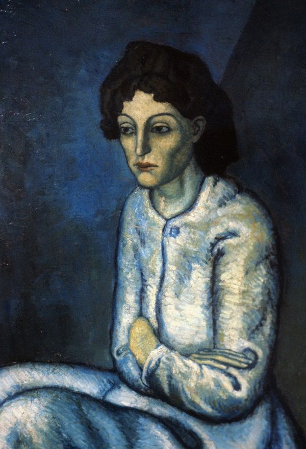 Пабло Пикассо. Женщина со скрещенными руками