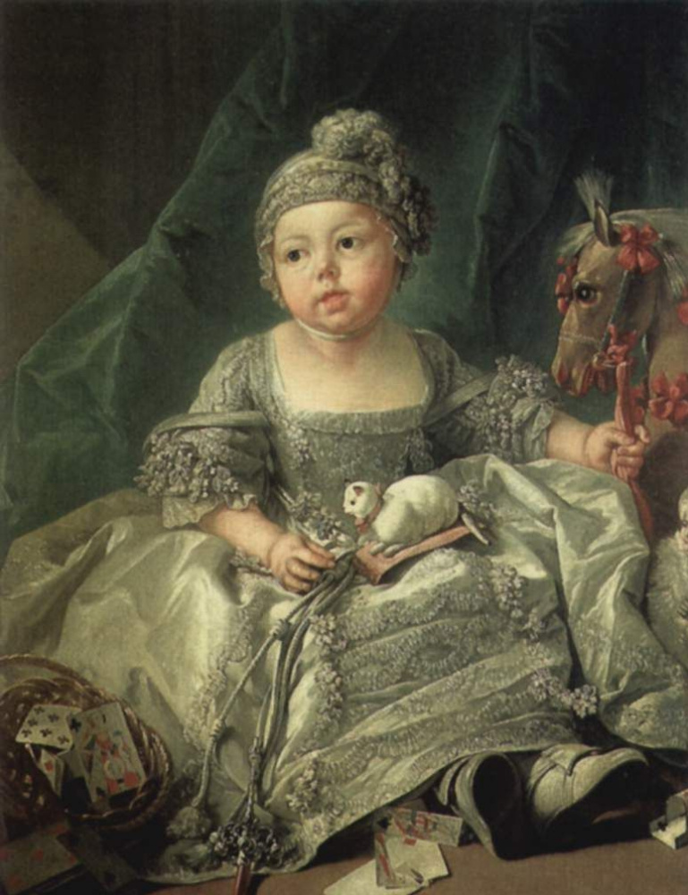 Франсуа Буше. Портрет Луи Филиппа Жозефа, герцога Монпасье, ребёнком