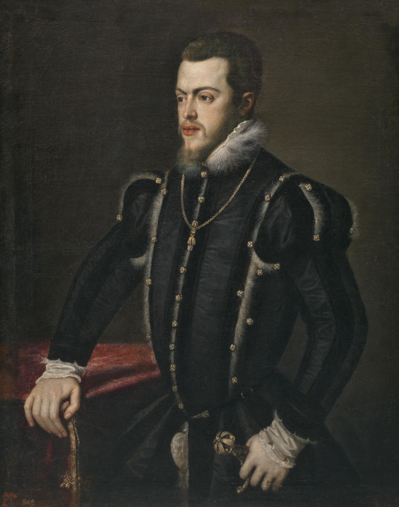 Софонисба Ангвиссола. Король Испании Филипп II