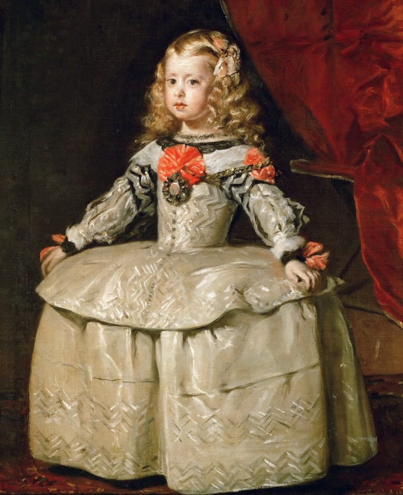 Диего Веласкес. Портрет инфанты Маргариты в белом платье
