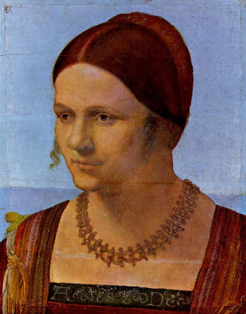 Портрет молодой  венецианской женщины