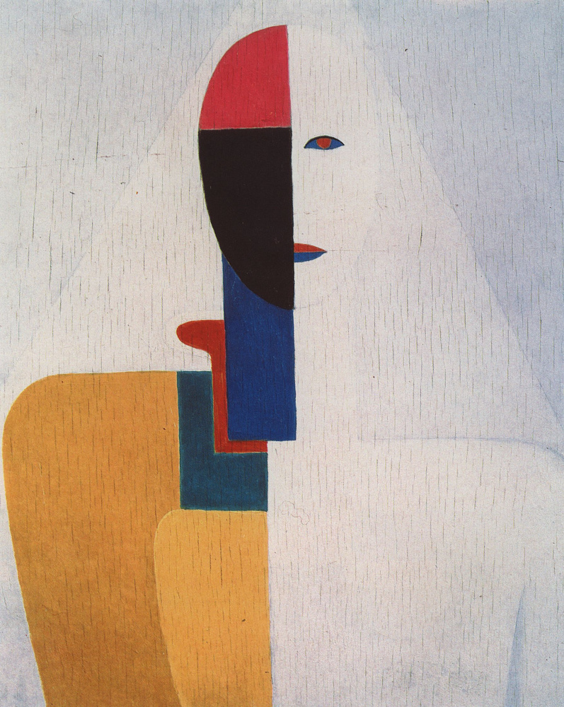 Kazimir Severinovich Malevich. Half female figure