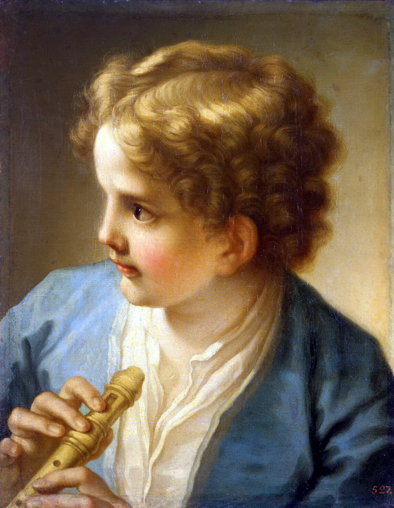 Бенедетто Лути. Мальчик с флейтой