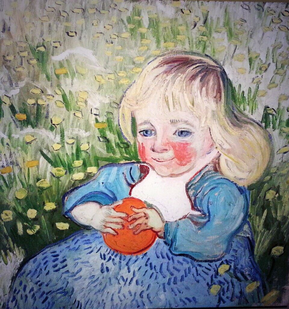 Винсент Ван Гог. Ребёнок с апельсином
