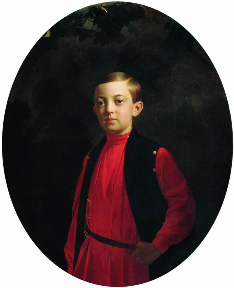 Сергей Константинович Зарянко. Портрет великого князя Николая Александровича (1843-1865)