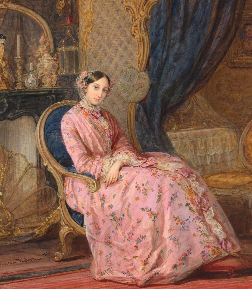 Кристина Робертсон. Портрет великой княгини Марии Николаевны.