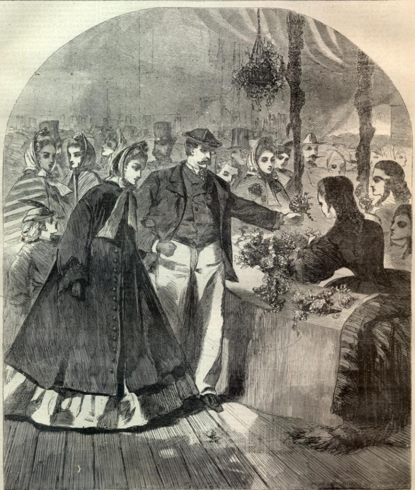 Уинслоу Хомер. Нью-йоркская ярмарка, 1864