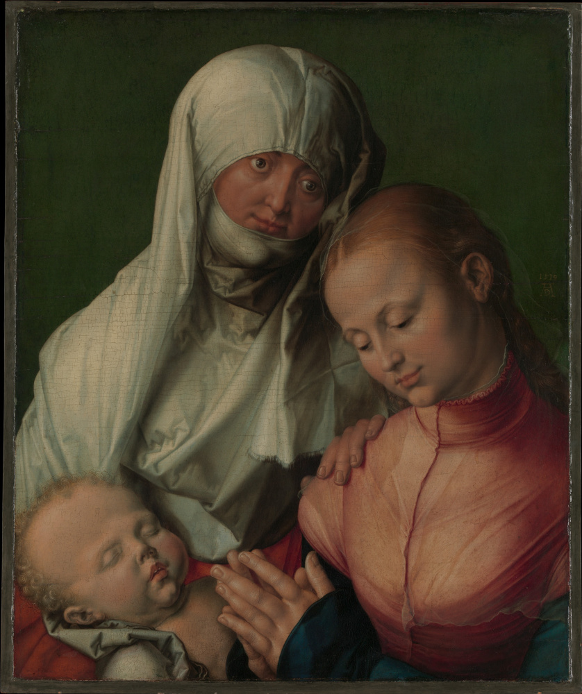 Альбрехт Дюрер. Мария с младенцем и св. Анной