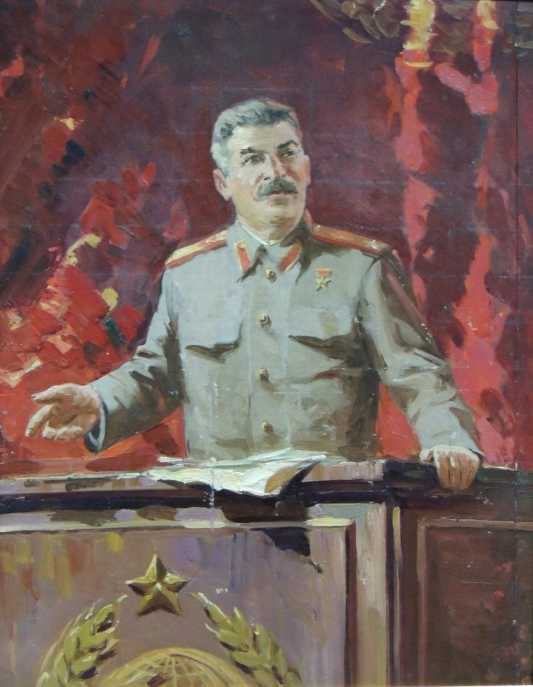 Петр Степанович Сулименко. Портрет Сталина