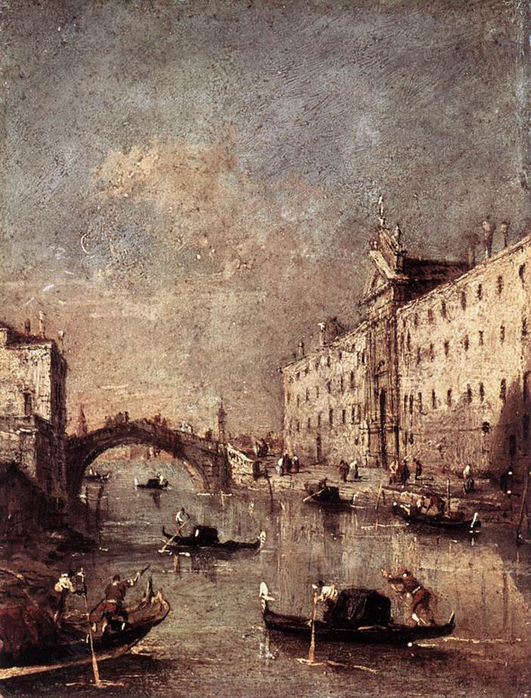 Франческо Гварди. Венецианский канал