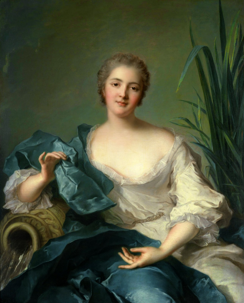 Жан-Марк Натье. Мари-Генриетта Бертело из Пленефа. 1739