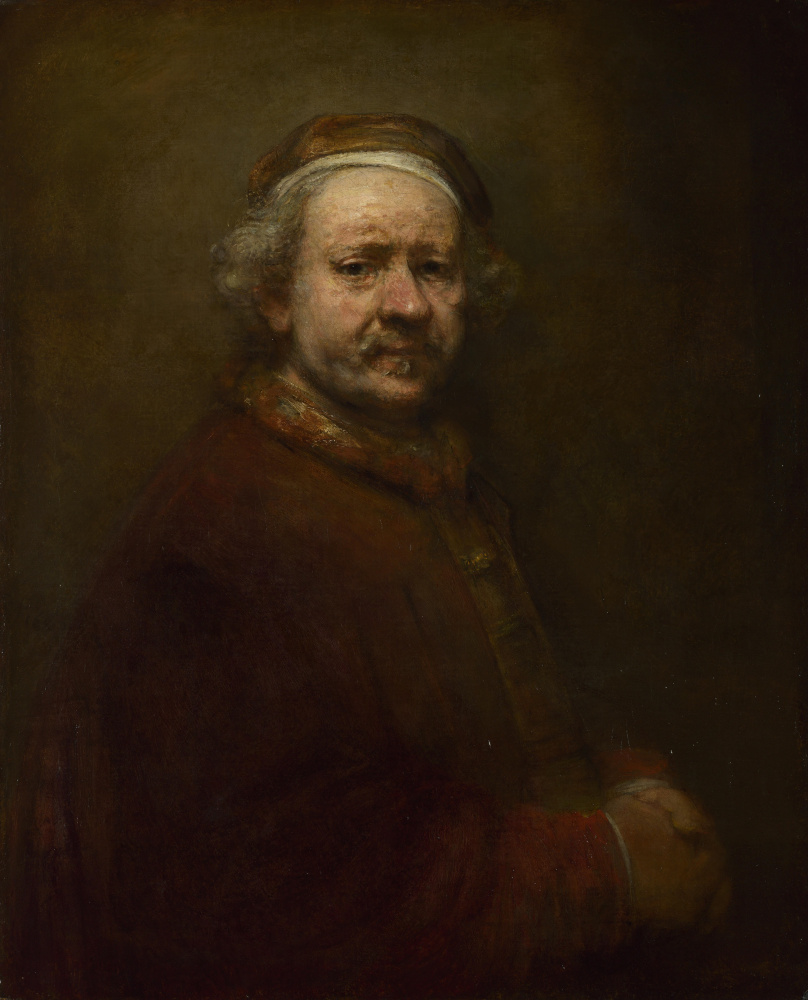 Рембрандт Харменс ван Рейн. Автопортрет в возрасте 63 лет