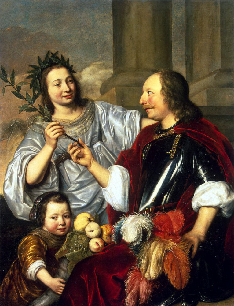 Ян де Брай. Аллегорический семейный портрет