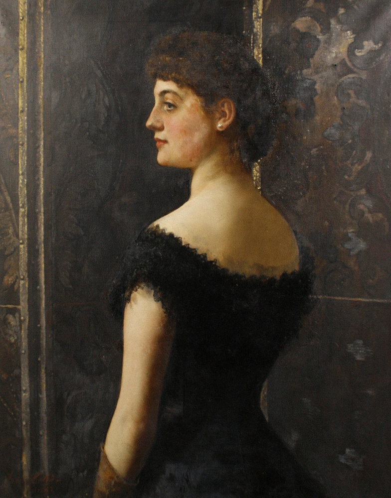 Джон Кольер. Портрет Лоры Мэри Стэплтон. 1882