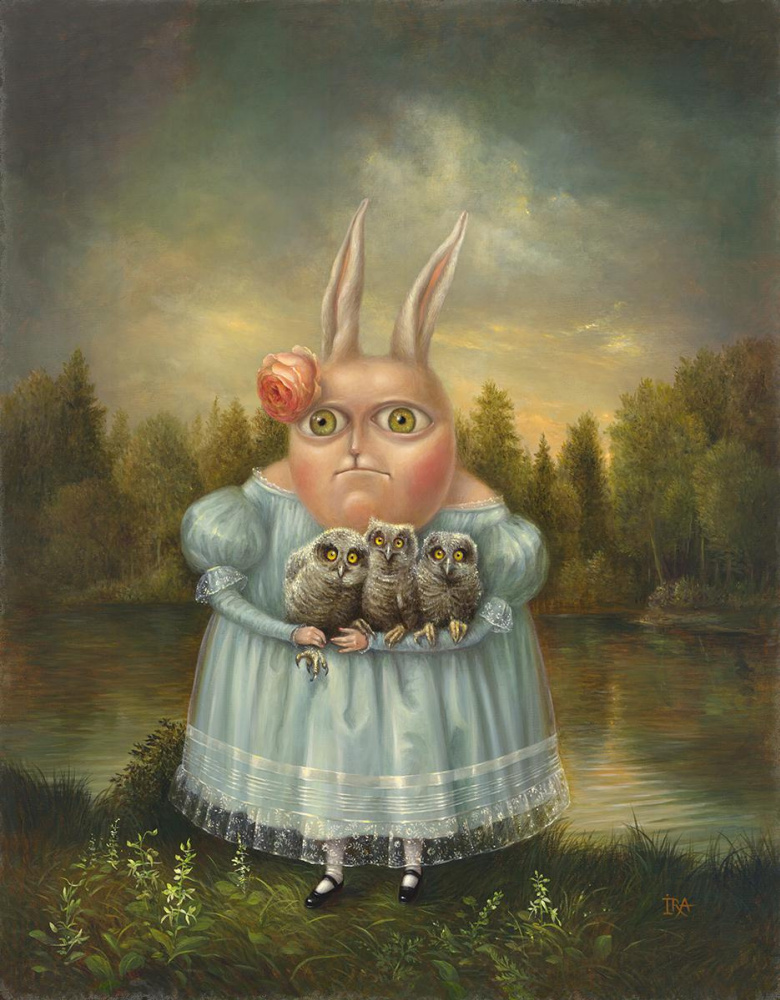 Irena Aizen. Owl-fancier. Fine Art Prints
