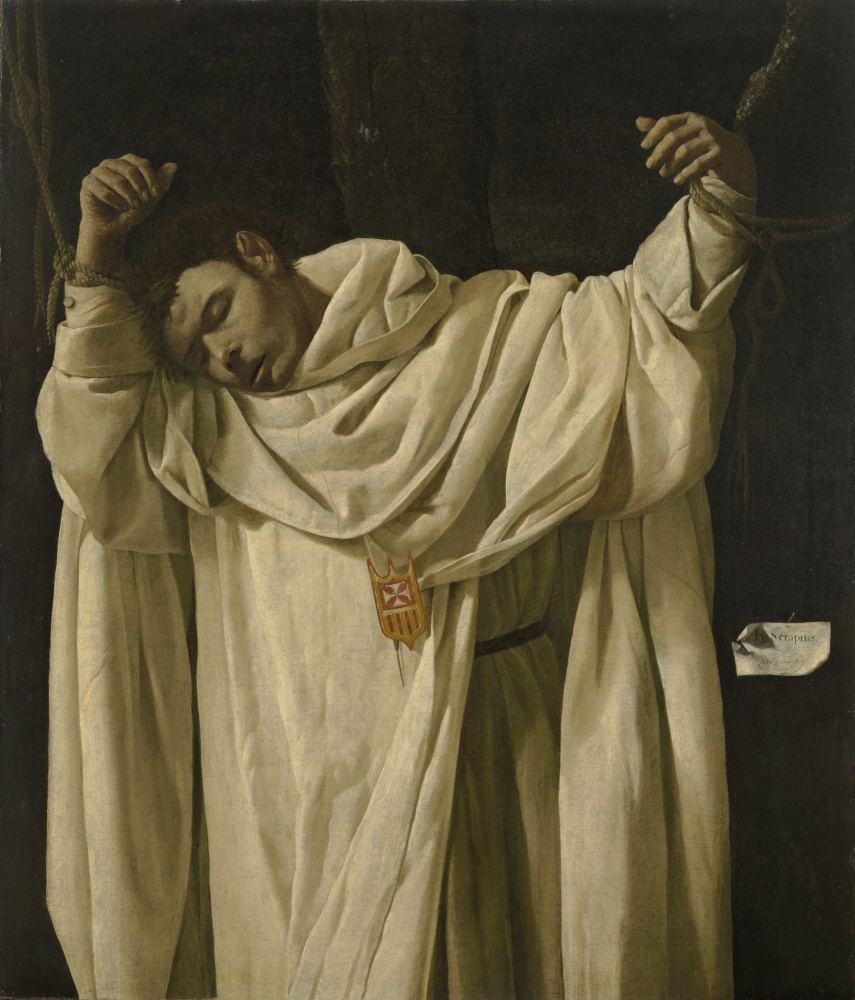 Франсиско де Сурбаран. Святой Серапион