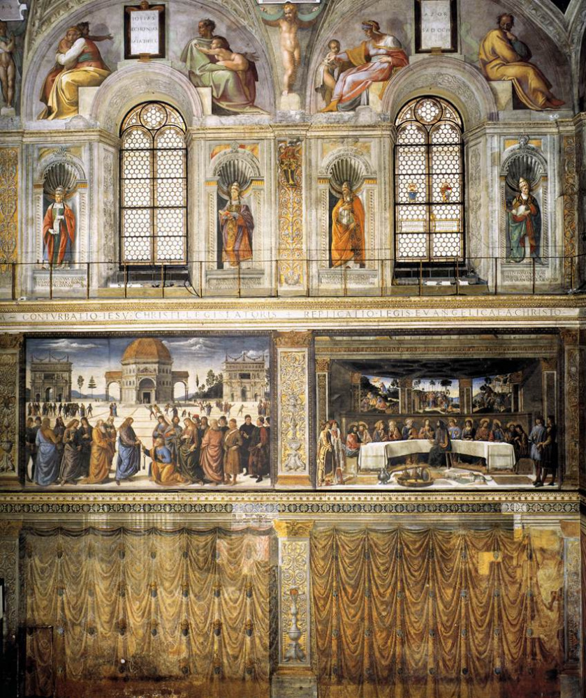 Микеланджело Буонарроти. Стена Сикстинской капеллы