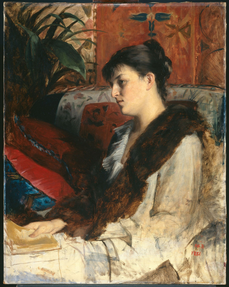 Мария Константиновна Башкирцева. Женский портрет