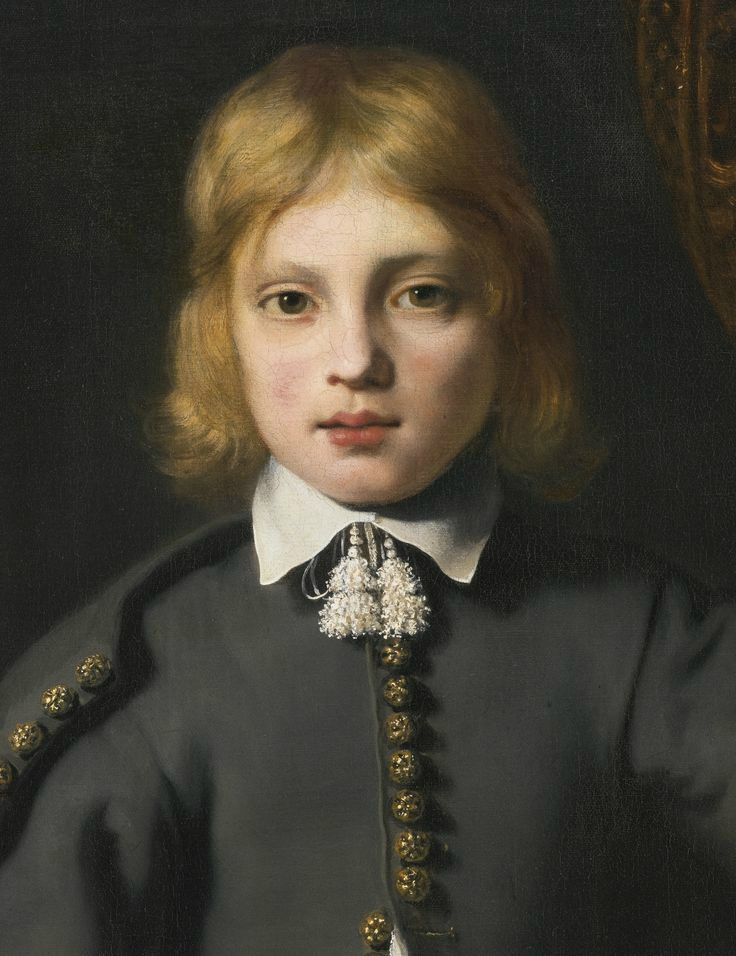 Фердинанд Балтасарс Боль. Портрет мальчика (деталь)