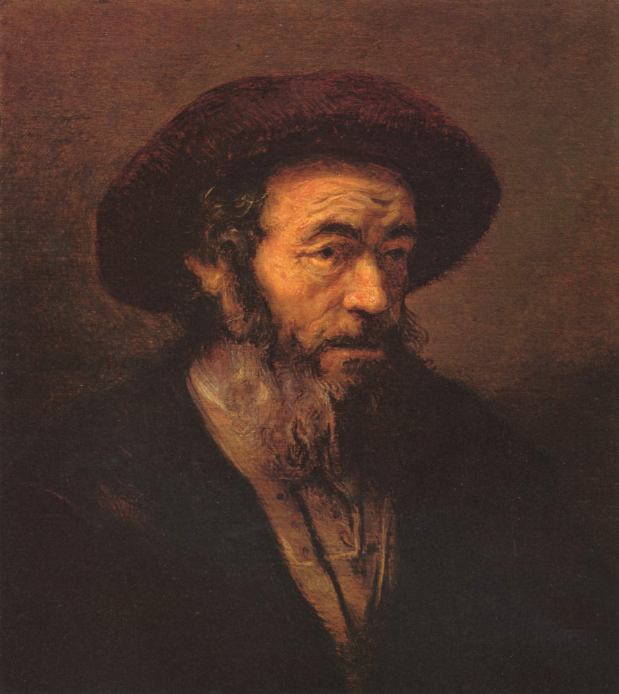 Рембрандт Харменс ван Рейн. Старик в меховой шапке