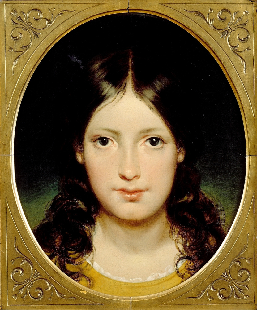 Фридрих фон Амерлинг. Портрет в овале. 1838