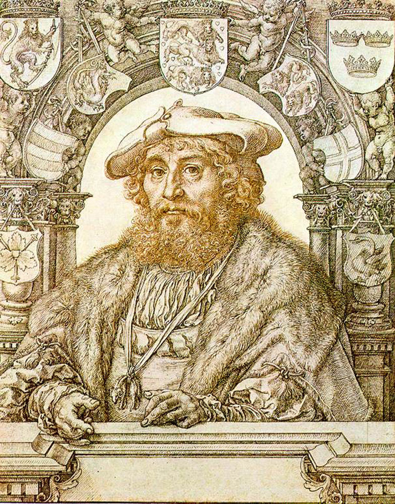 Ян Госсарт. Портрет Кристиана II короля Дании