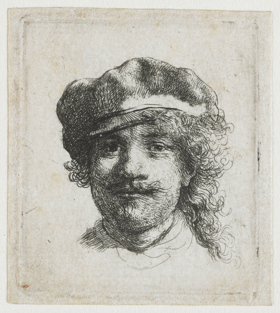 Рембрандт Харменс ван Рейн. Автопортрет в шляпе