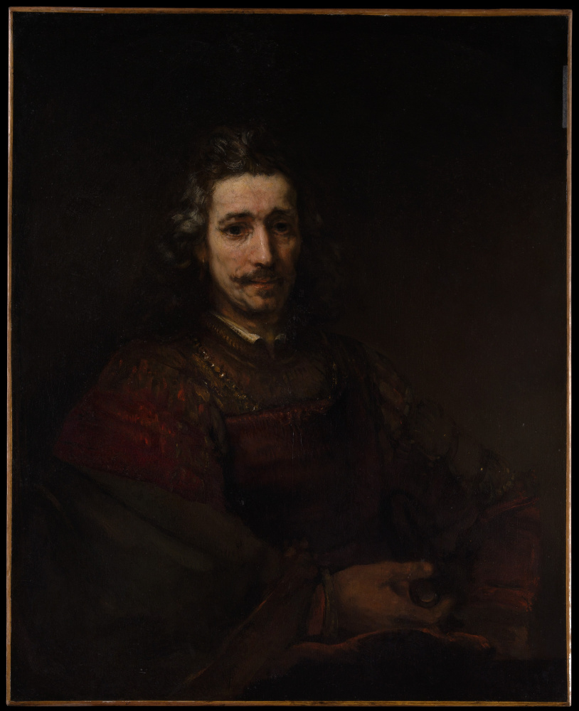 Рембрандт Харменс ван Рейн. Мужчина с увеличительным стеклом