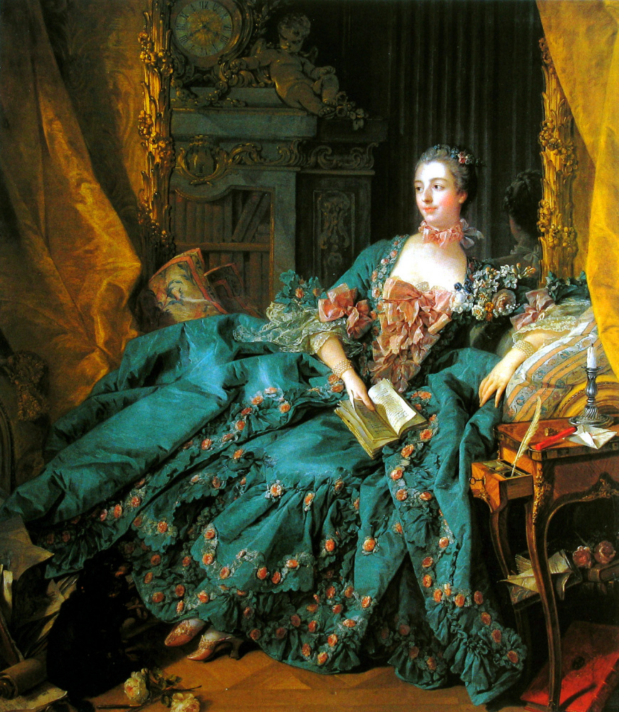 Франсуа Буше. Портрет мадам де Помпадур