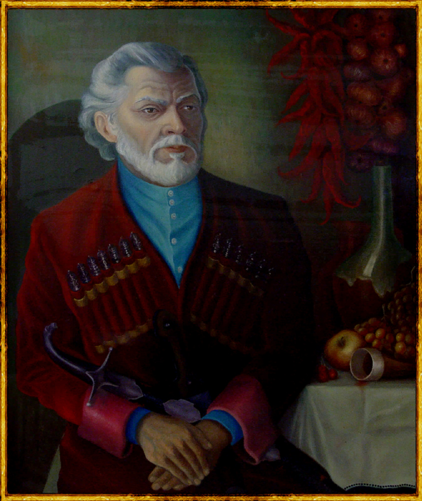 Vladimir Pavlovich Parkin. Портрет старика-грузина. Дедушка Амиран из Тбилиси.