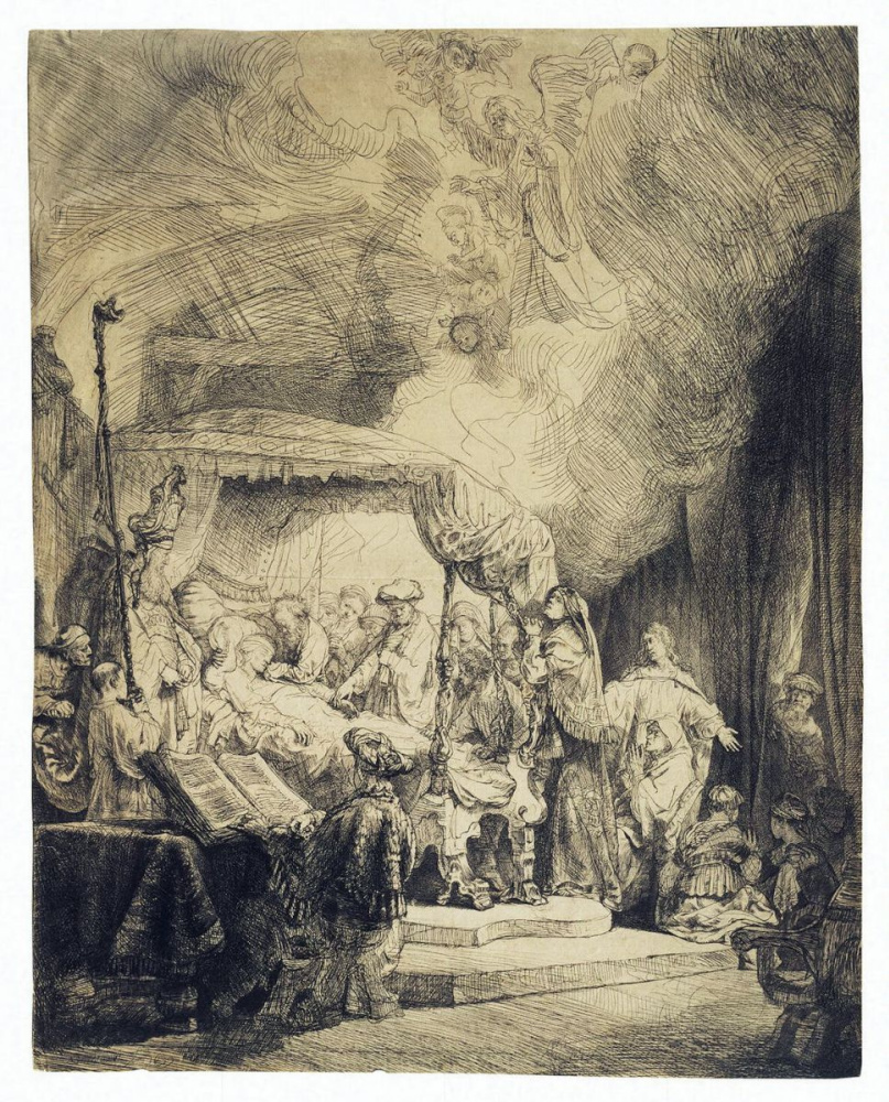 Рембрандт Харменс ван Рейн. Смерть Марии