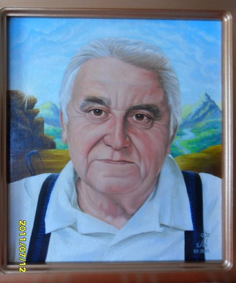 Миша Матвеев. Портрет отца товарища