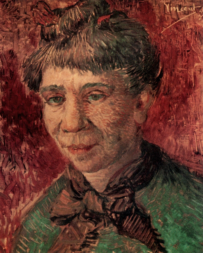 Винсент Ван Гог. Портрет женщины (Мадам Танги)