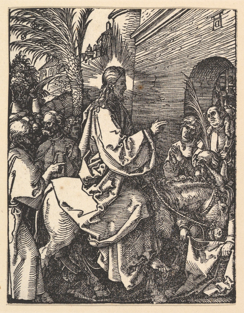 Альбрехт Дюрер. Вход Христа в Иерусалим