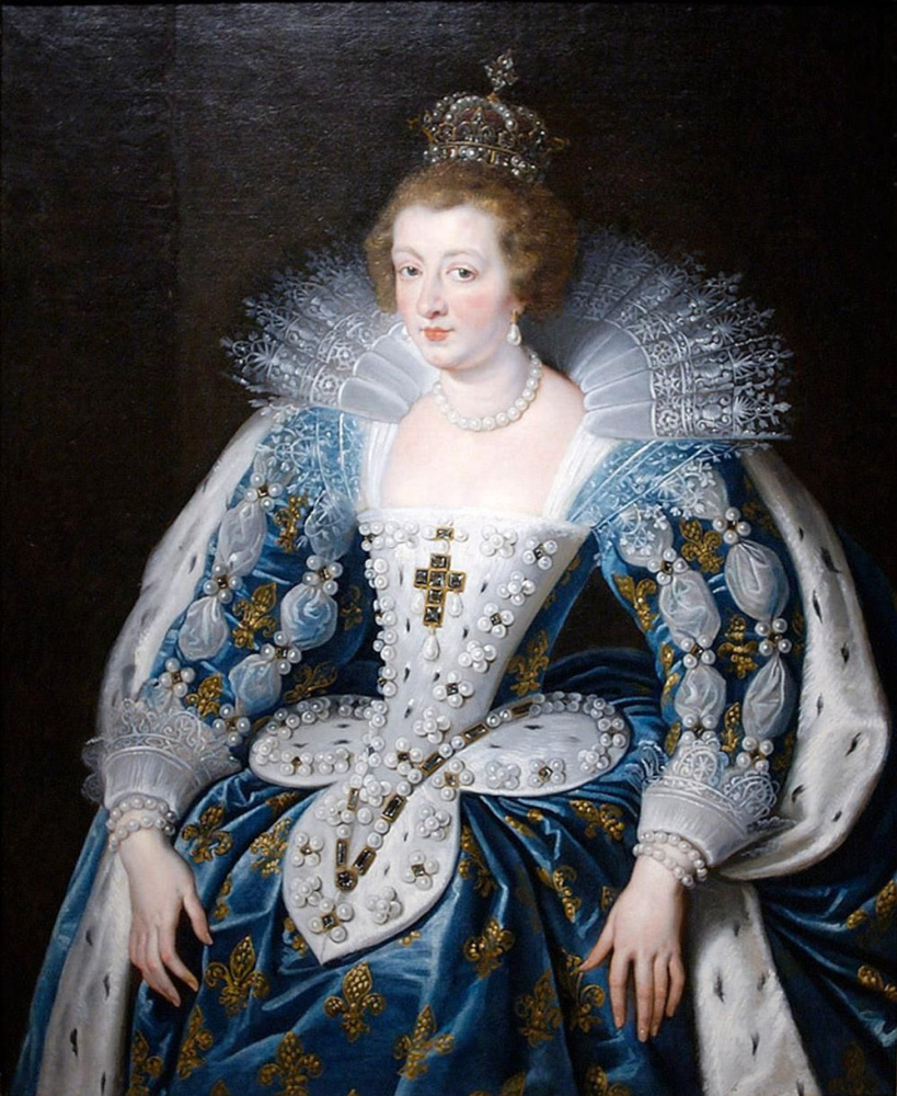 Питер Пауль Рубенс. Портрет Анны Австрийской, королевы Франции