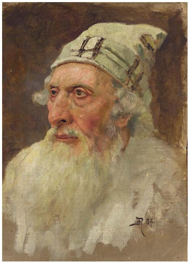 Василий Дмитриевич Поленов. Портрет старого еврея