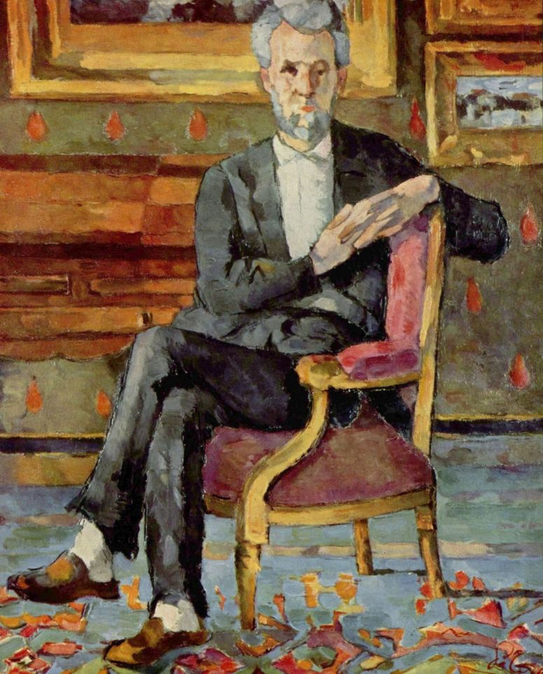 Поль Сезанн. Портрет сидящего Виктора Шоке