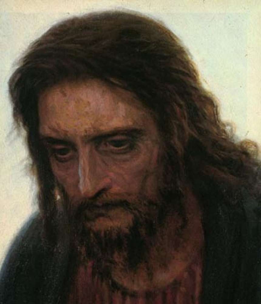 Иван Николаевич Крамской. Христос в пустыне. Фрагмент